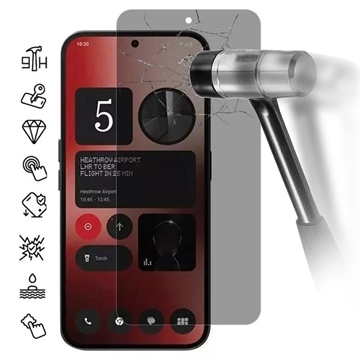 Nothing Phone (3a) Privacy Tempered Glass Screen Protector