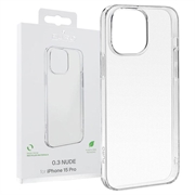 iPhone 15 Pro Puro 0.3 Nude TPU Case - Transparent