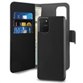 Puro 2-in-1 Magnetic Samsung Galaxy S10 Lite Wallet Case - Black