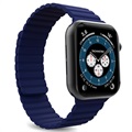 Puro Icon Link Apple Watch Series 7/SE/6/5/4/3/2/1 Strap - 45mm/44mm/42mm - Blue