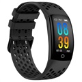 Puro Sport Plus Fitbit Charge 5 Silicone Strap (Open-Box Satisfactory) - Black