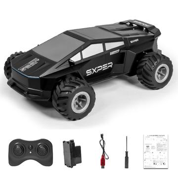 Q212 Waterproof 4WD Amphibious Car with Remote Control - Black