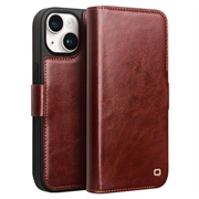 iPhone 15 Qialino Classic Wallet Leather Case
