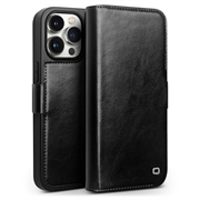 iPhone 15 Pro Qialino Classic Wallet Leather Case
