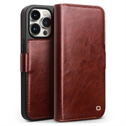 iPhone 15 Pro Qialino Classic Wallet Leather Case