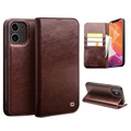 Qialino Classic iPhone 12 Mini Wallet Leather Case