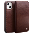 Qialino Classic iPhone 13 Wallet Leather Case