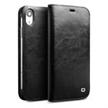 Qialino Classic iPhone XR Wallet Leather Case