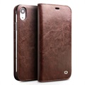 Qialino Classic iPhone XR Wallet Leather Case