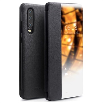 Qialino Smart View Huawei P30 Flip Leather Case