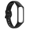 Samsung Galaxy Fit 2 Replacement Silicone Strap with Integrated Frame (Open-Box Satisfactory) - Black