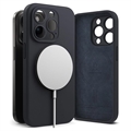 iPhone 15 Pro Ringke Liquid Silicone MagSafe Case - Dark Blue