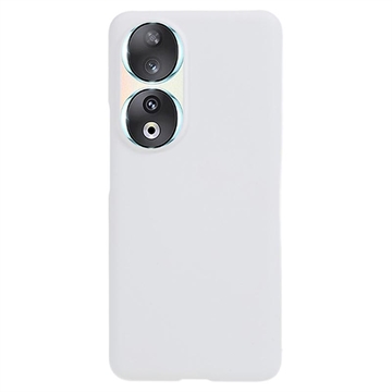 Honor 90 Rubberized Plastic Case - White