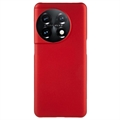 OnePlus 11 Rubberized Plastic Case - Red