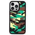 Rugged Camouflage Pattern iPhone 13 Pro Hybrid Case