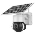 S518 Solar-Powered Outdoor PTZ Security Camera - 3MP WiFi