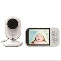 SP316 3.5" Baby Monitor with Lullabies, Night Vision - White