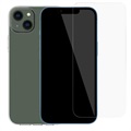 Saii 2-in-1 iPhone 14 Plus TPU Case & Tempered Glass Screen Protector