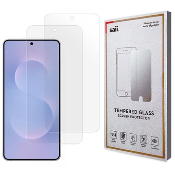 Samsung Galaxy S25 Edge Saii 3D Premium Tempered Glass Screen Protector - 2 Pcs.