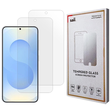 Samsung Galaxy S26+ Saii 3D Premium Tempered Glass Screen Protector - 2 Pcs.