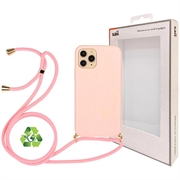 Saii Eco Line iPhone 11 Pro Biodegradable Case with Strap - Pink