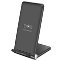 Saii Foldable Fast Wireless Charger - 15W - Black