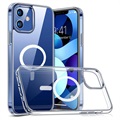 Saii Magnetic Series iPhone 12 mini Hybrid Case - Transparent