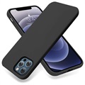 Saii Premium iPhone 13 Pro Max Liquid Silicone Case - Black