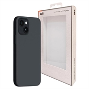 Saii Premium iPhone 14 Plus Liquid Silicone Case - Black