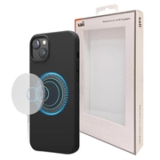 iPhone 15 Saii Premium MagSafe Liquid Silicone Case - Black