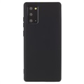Saii Premium Samsung Galaxy Note20 Liquid Silicone Case - Black
