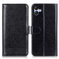 Samsung Galaxy A05 Wallet Case with Magnetic Closure - Black