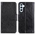 Samsung Galaxy A05s Elegant Series Wallet Case - Black