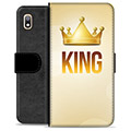 Samsung Galaxy A10 Premium Wallet Case - King