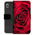Samsung Galaxy A10 Premium Wallet Case - Rose