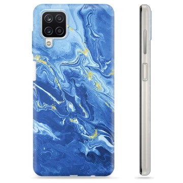 Samsung Galaxy A12 TPU Case - Colorful Marble