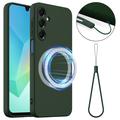 Samsung Galaxy A17 Liquid Silicone Case - MagSafe Compatible - Dark Green