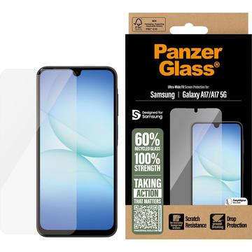 Samsung Galaxy A17 PanzerGlass Ultra-Wide Fit EasyAligner Screen Protector - Transparent