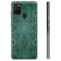 Samsung Galaxy A21s TPU Case - Green Mandala