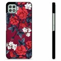 Samsung Galaxy A22 5G Protective Cover - Vintage Flowers