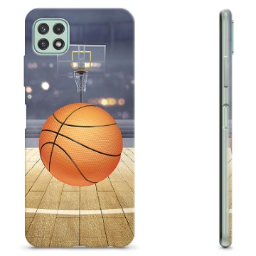 Samsung Galaxy A22 5G TPU Case - Basketball