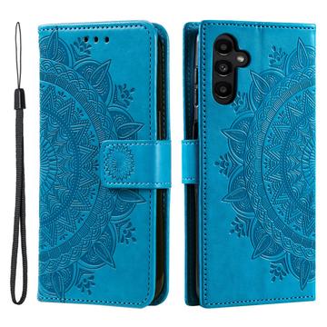 Samsung Galaxy A26 Mandala Series Wallet Case - Blue