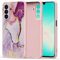Samsung Galaxy A26 Tech-Protect Icon Silicone Case - Marble