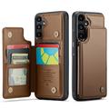 Samsung Galaxy A36 Caseme C22 Case RFID Card Wallet - Brown