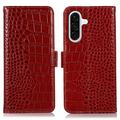 Samsung Galaxy A36 Crocodile Series Wallet Leather Case with RFID