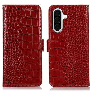 Samsung Galaxy A36 Crocodile Series Wallet Leather Case with RFID