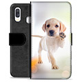 Samsung Galaxy A40 Premium Wallet Case - Dog