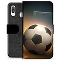 Samsung Galaxy A40 Premium Wallet Case - Soccer