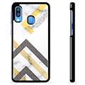 Samsung Galaxy A40 Protective Cover - Abstract Marble
