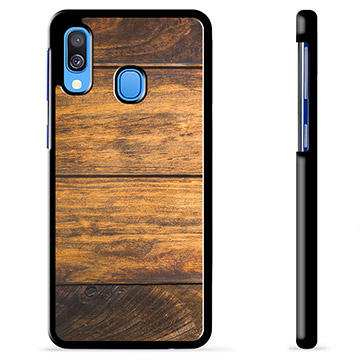 Samsung Galaxy A40 Protective Cover - Wood